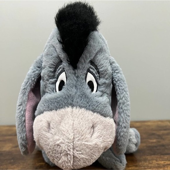 Disney‎ Store Eeyore Plush with Detachable Tail - Picture 1 of 7